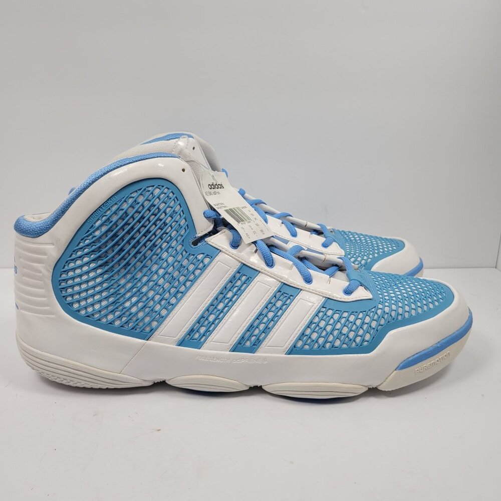Adidas AS SMU Adipure Men's Blue/White Basketball Shoes G48305 US Size 20 NWT